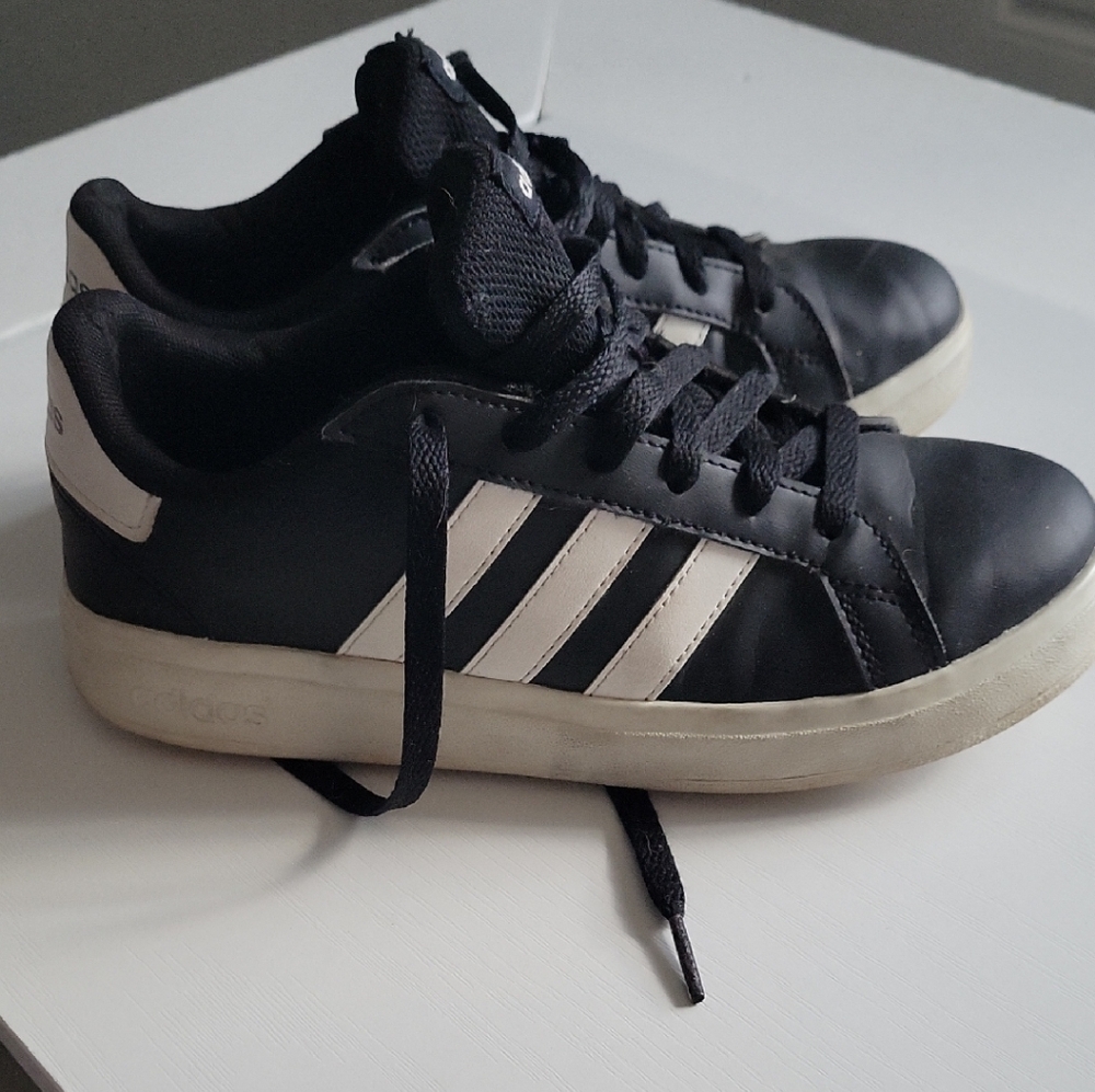 Adidas Classic Black and White Shoes